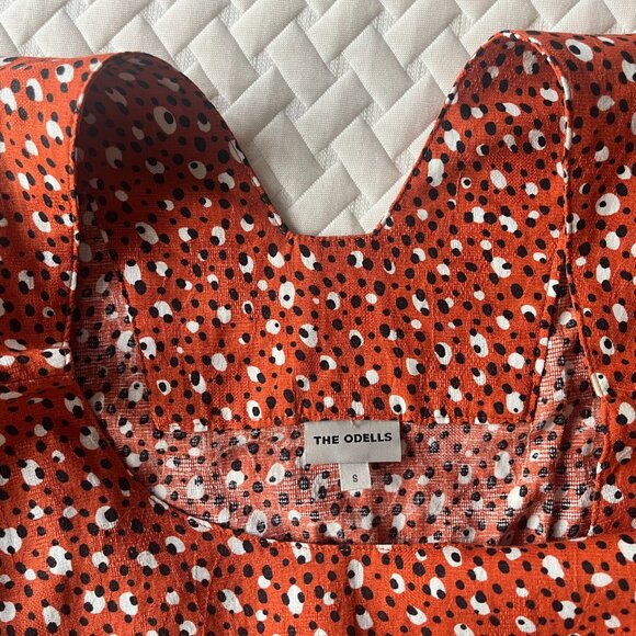 The Odells Alice Reversible Malmo print Blouse Shirt - Picture 5 of 6